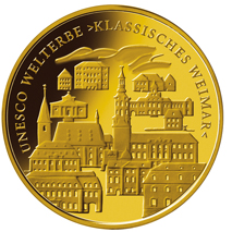 2005 100 Euro Gold st Klassisches Weimar